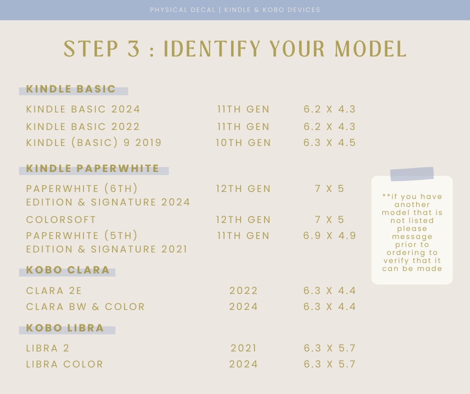 Pinch Me | Physical Kindle & Kobo Decals