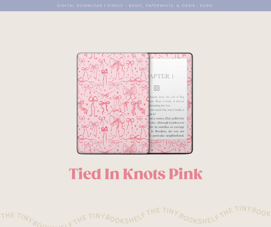 Tied In Knots Pink Decal Art