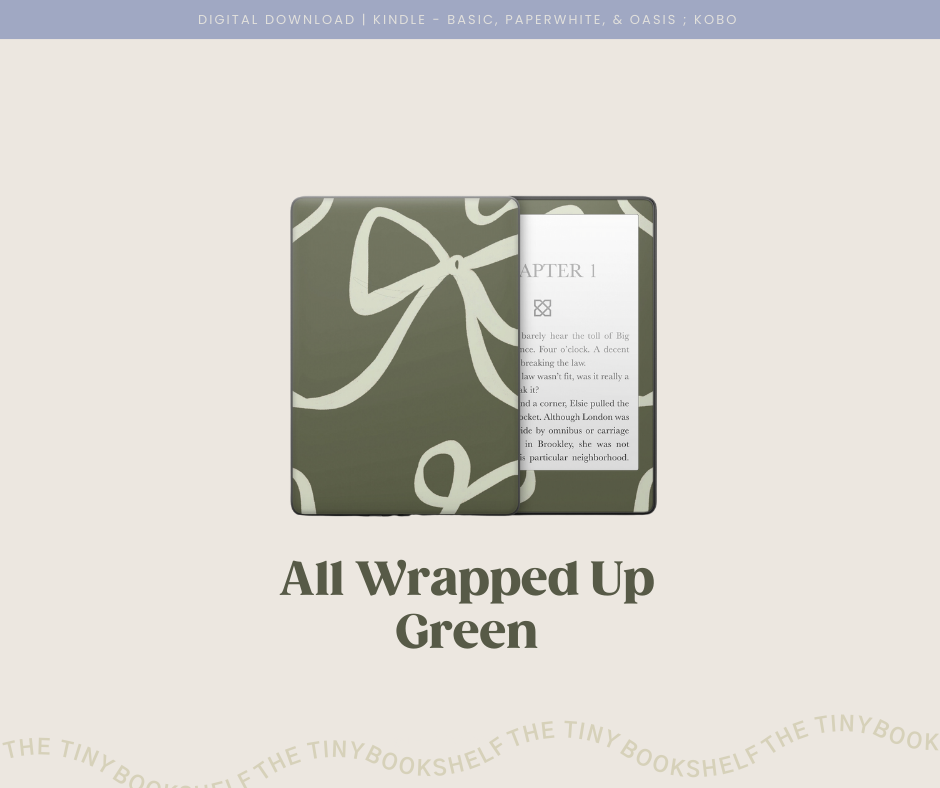 All Wrapped Up Green Decal Art