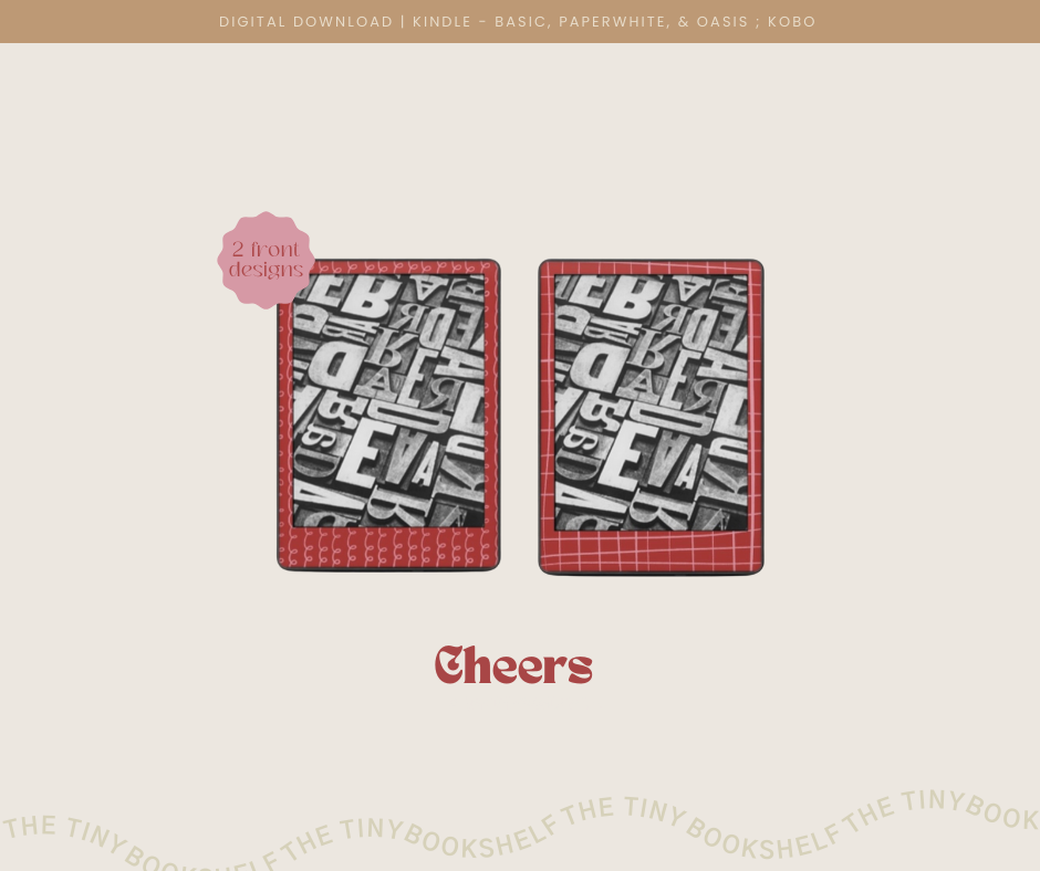 Cheers Kindle Decal Art