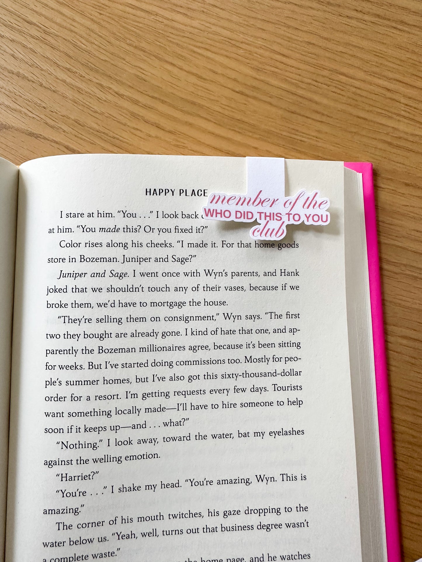 Who Did This to You | Magnetic Bookmark