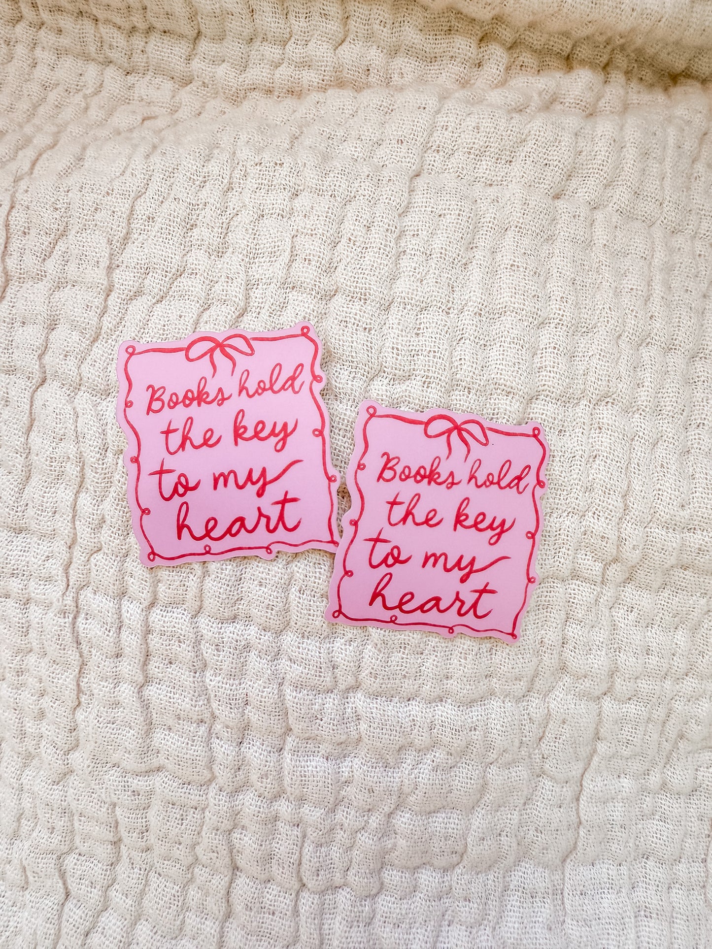 Books Are the Key Sticker