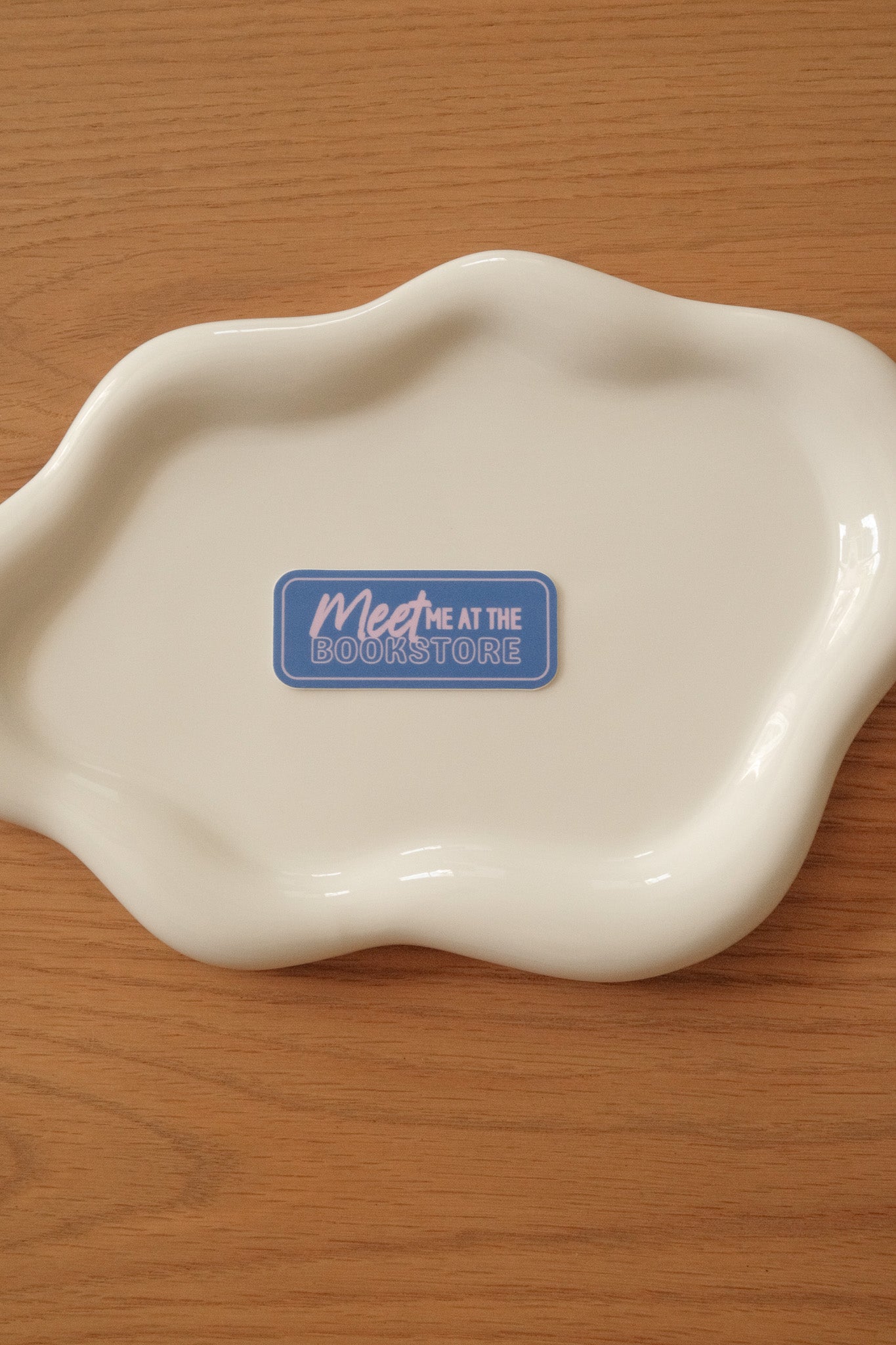 Meet Me At the Bookstore Sticker