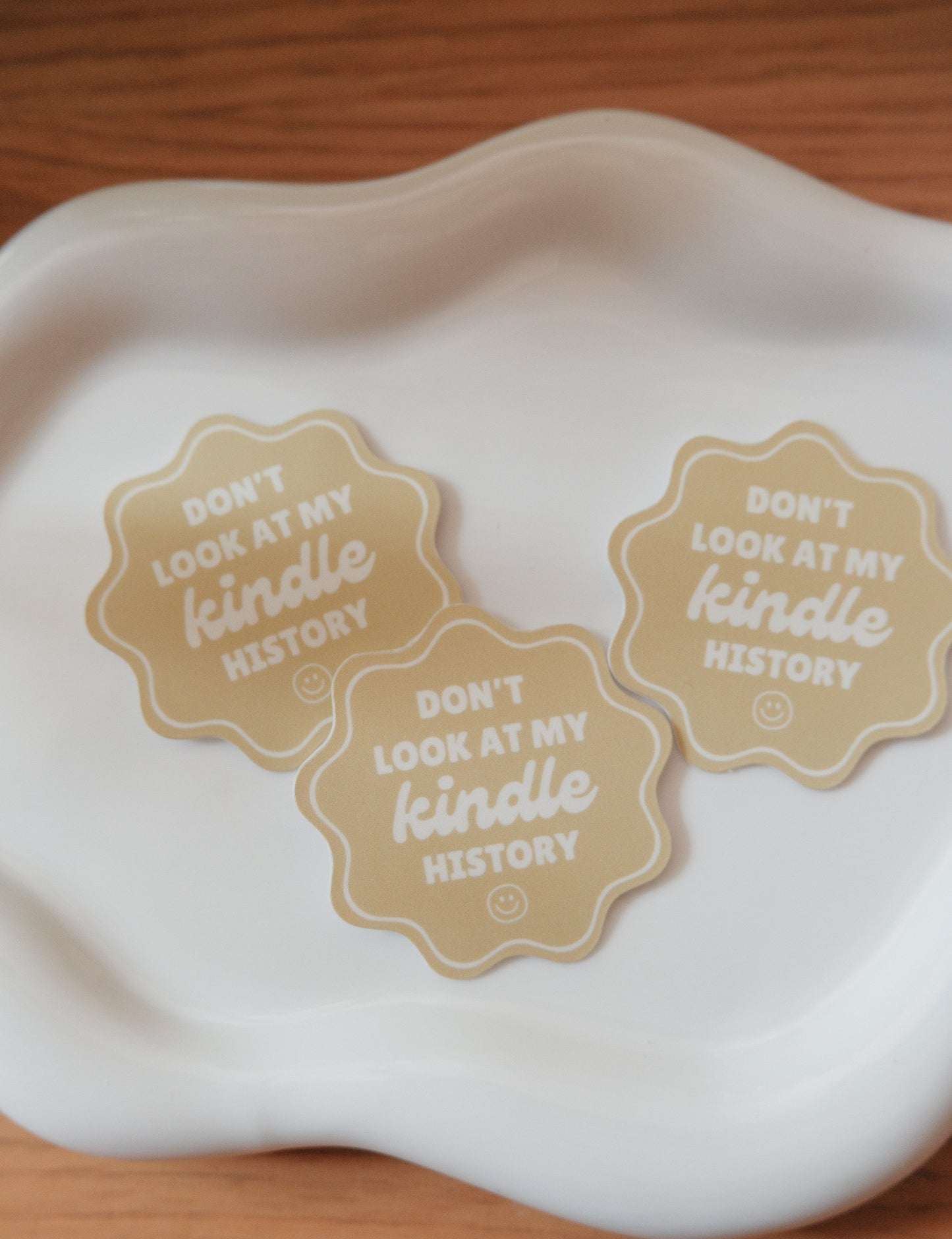 Kindle History Sticker | Fall Sticker