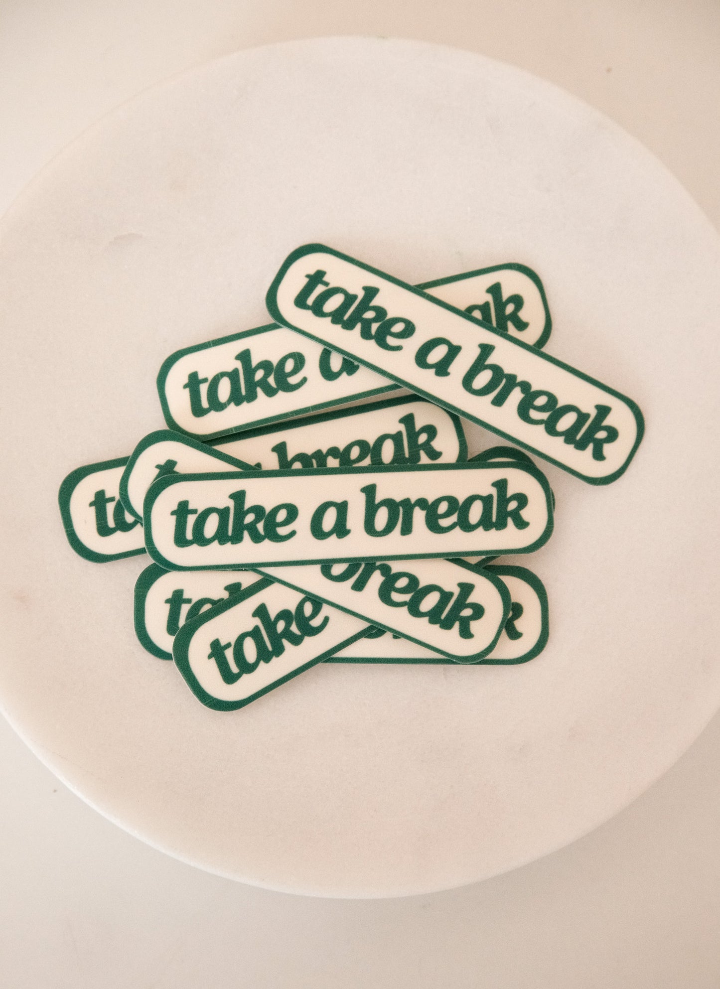 Take a Break Sticker