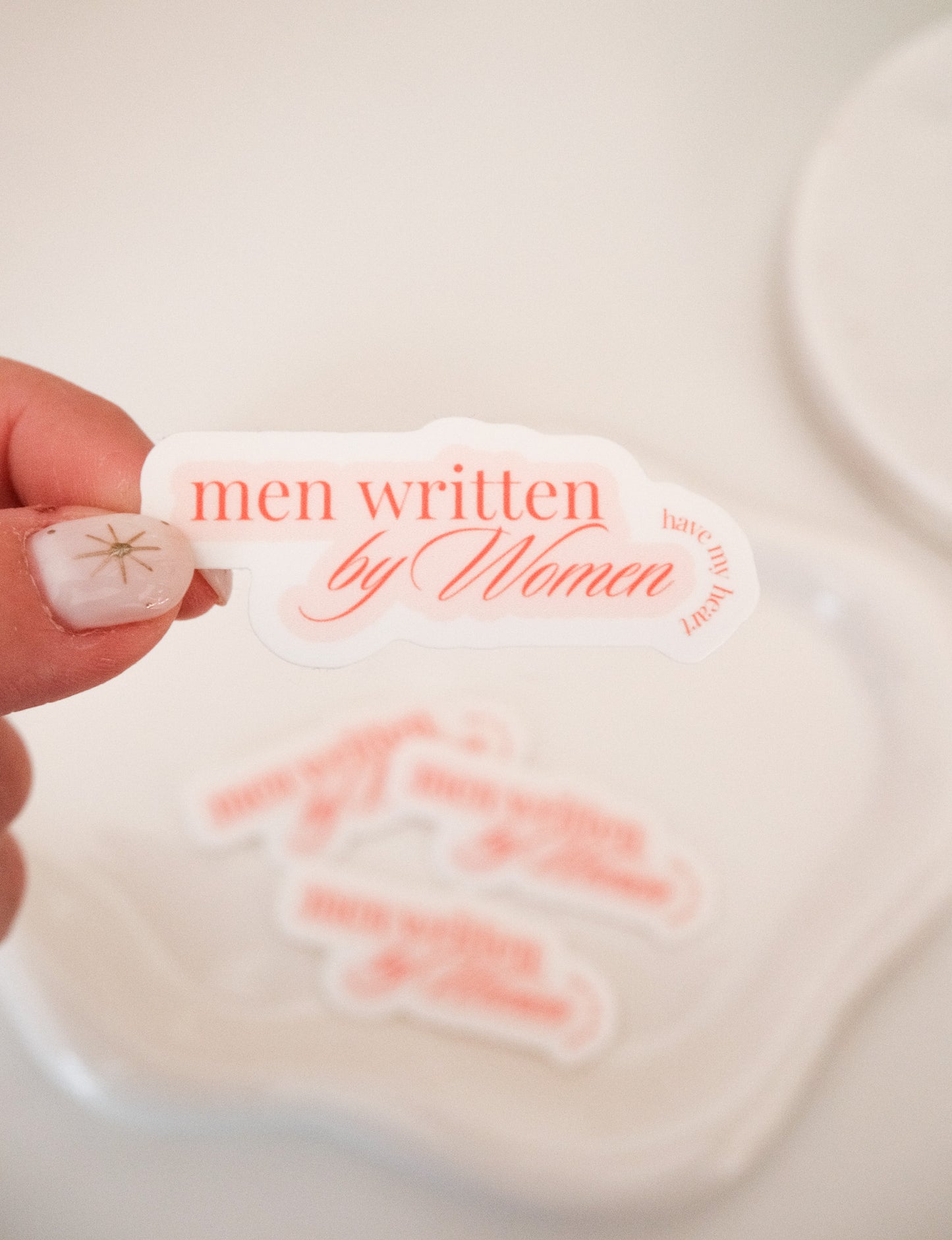 Men Written by Women Sticker