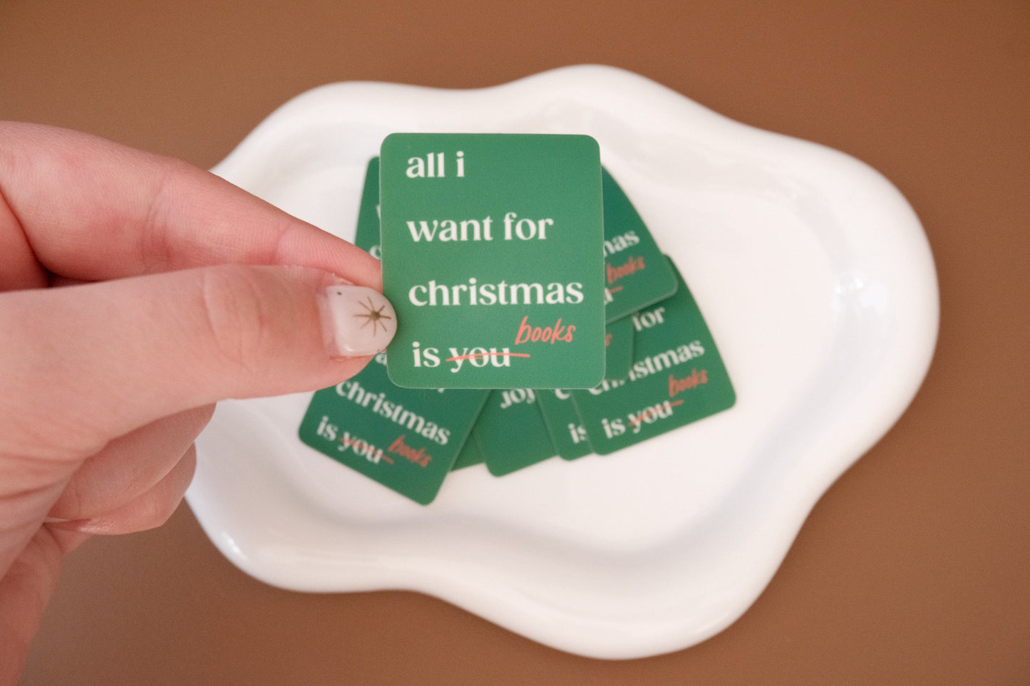 All I Want is Books Sticker