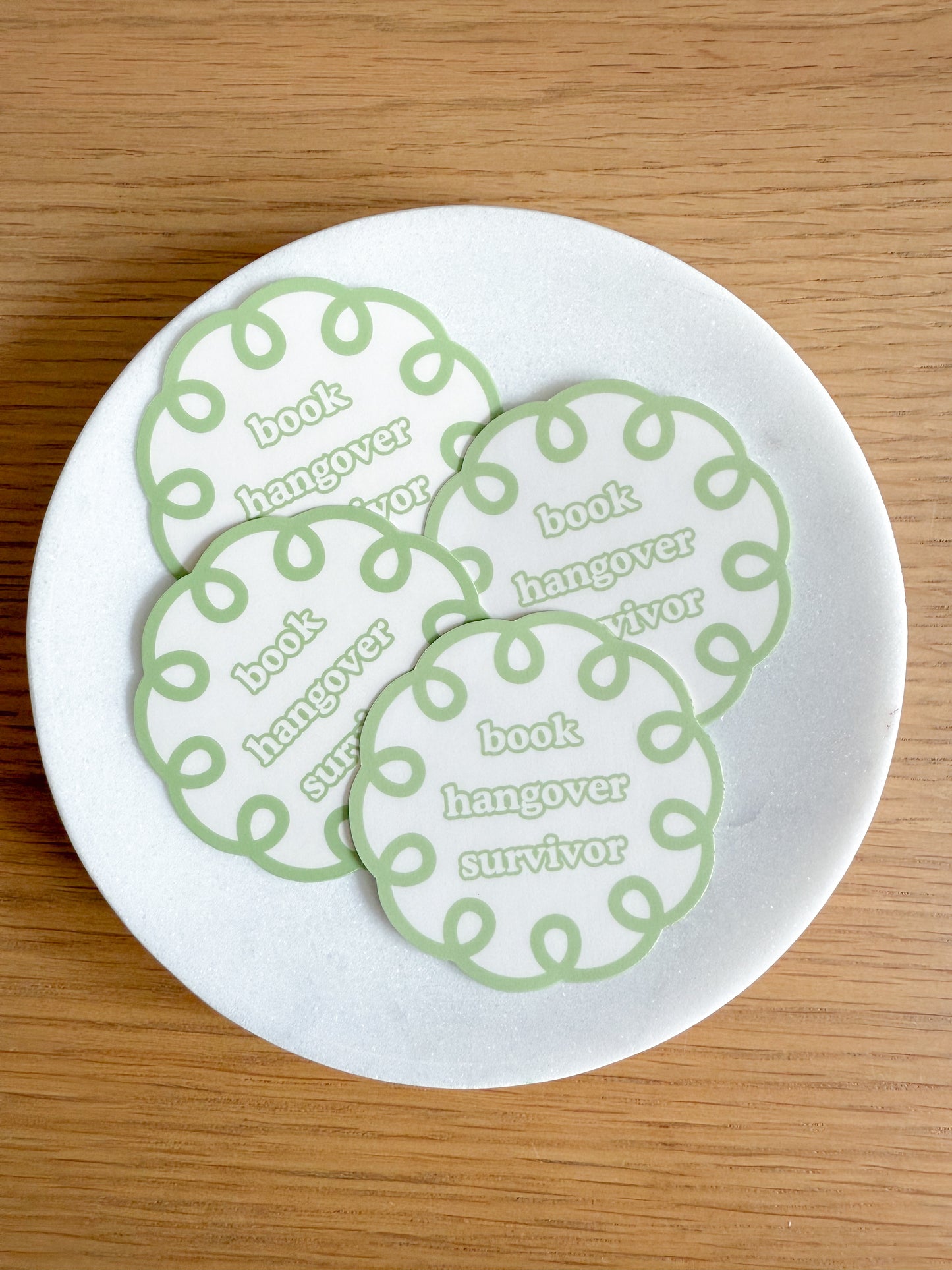 Book Hangover Survivor Sticker