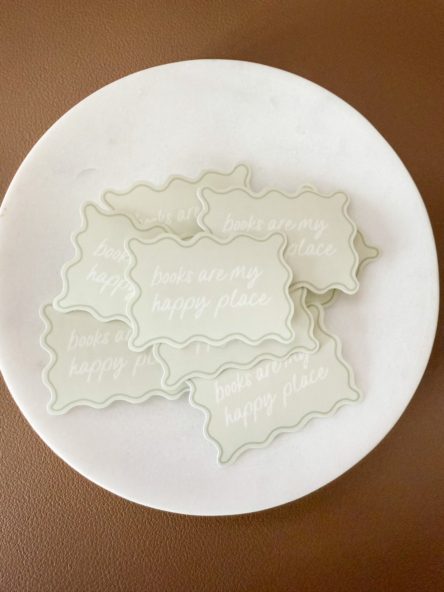 Books Are My Happy Place Sticker