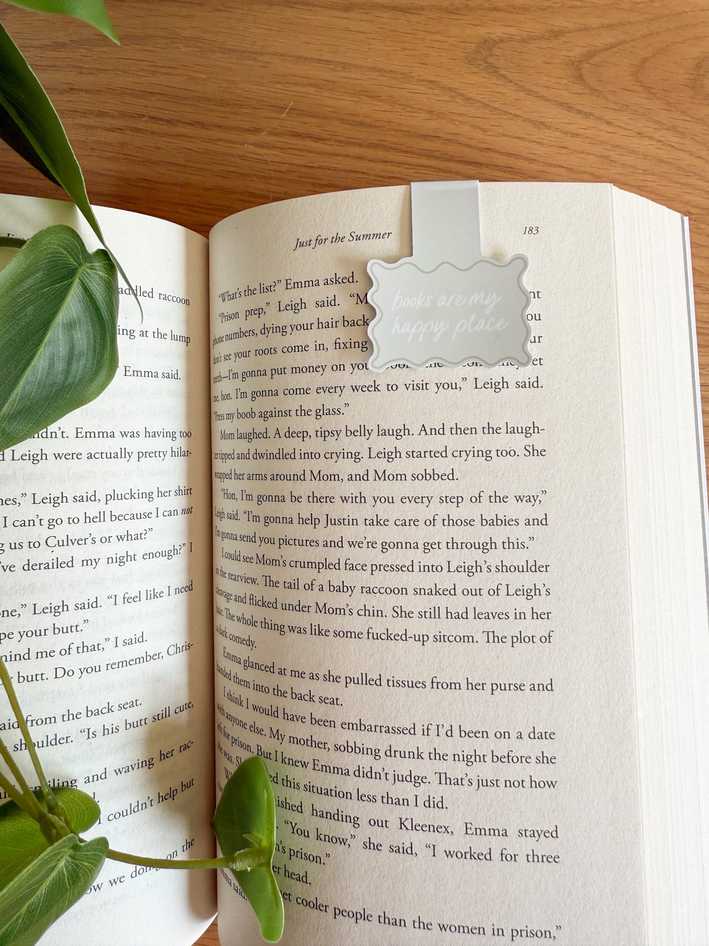 Books Are My Happy Place | Magnetic Bookmark