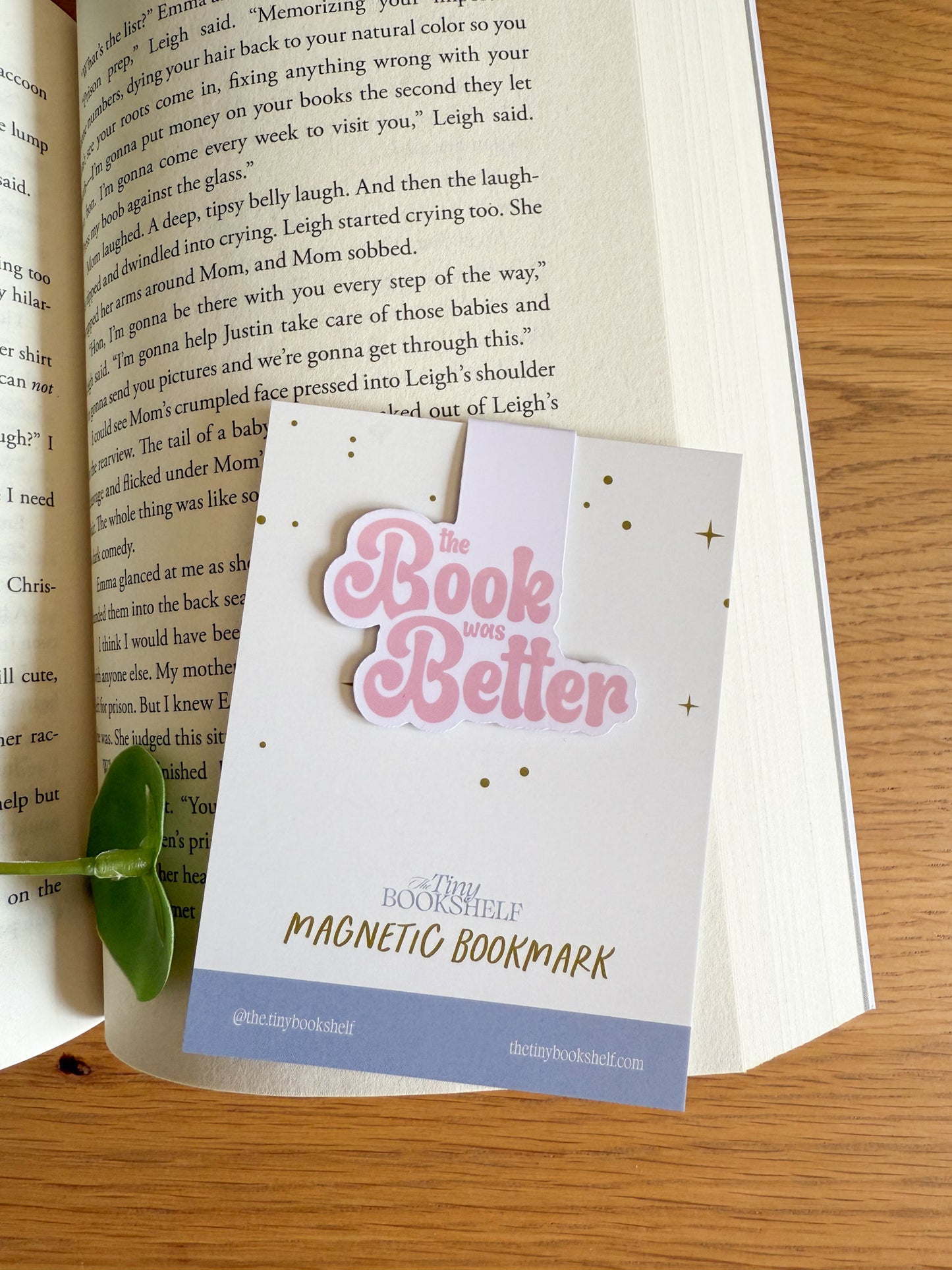 The Book was Better | Magnetic Bookmark