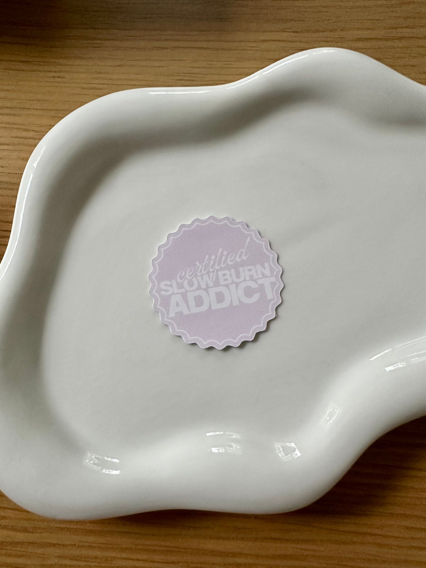 Certified Book Addict | Certified Fantasy Addict | Certified Fantasy Addict | Certified Slowburn Addict Sticker