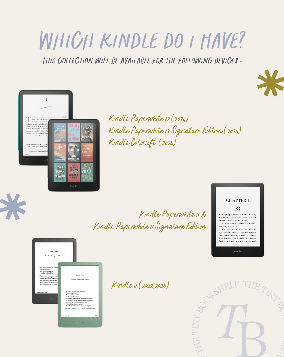 Storybook Garden Kindle Case