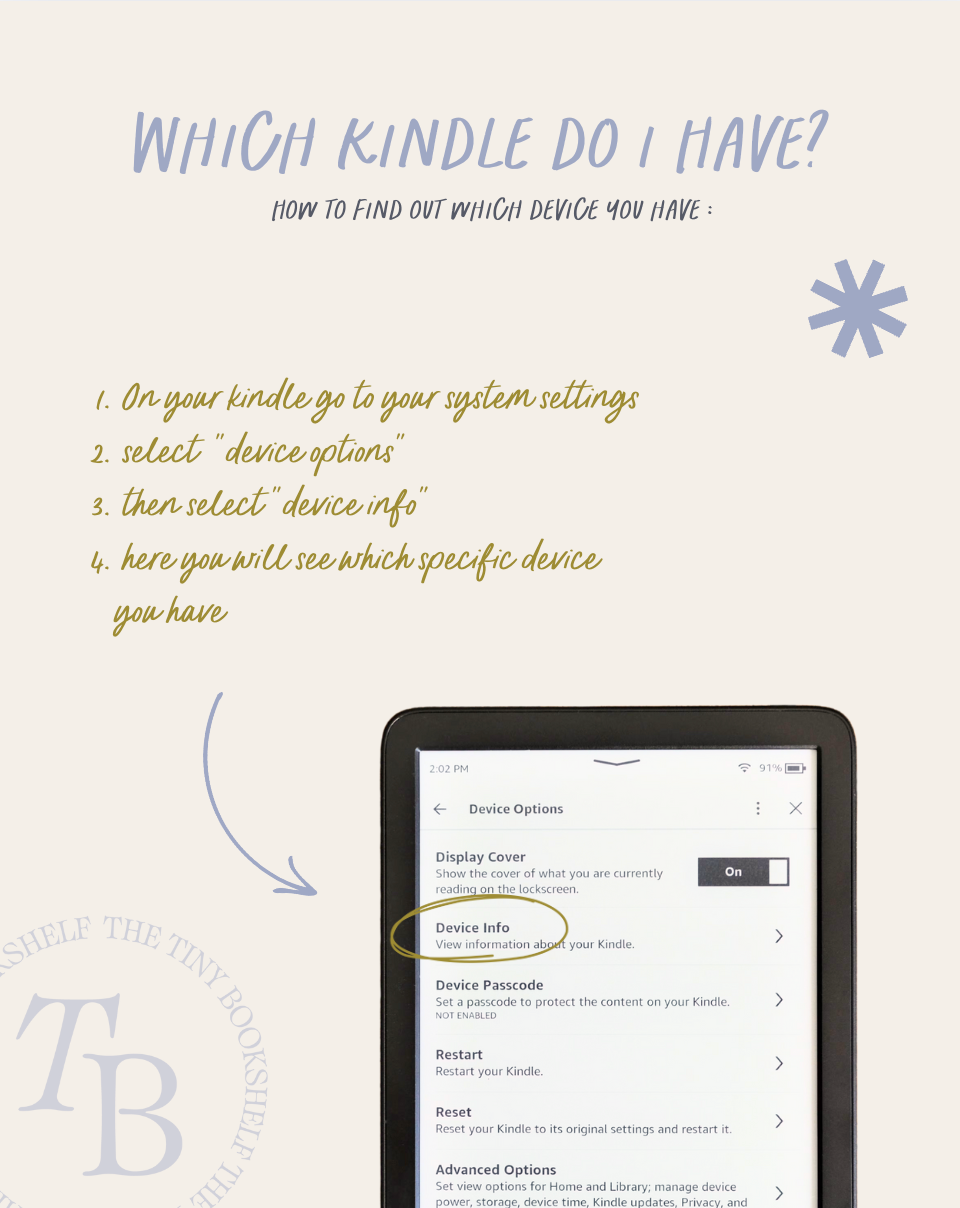 Storybook Garden Kindle Case