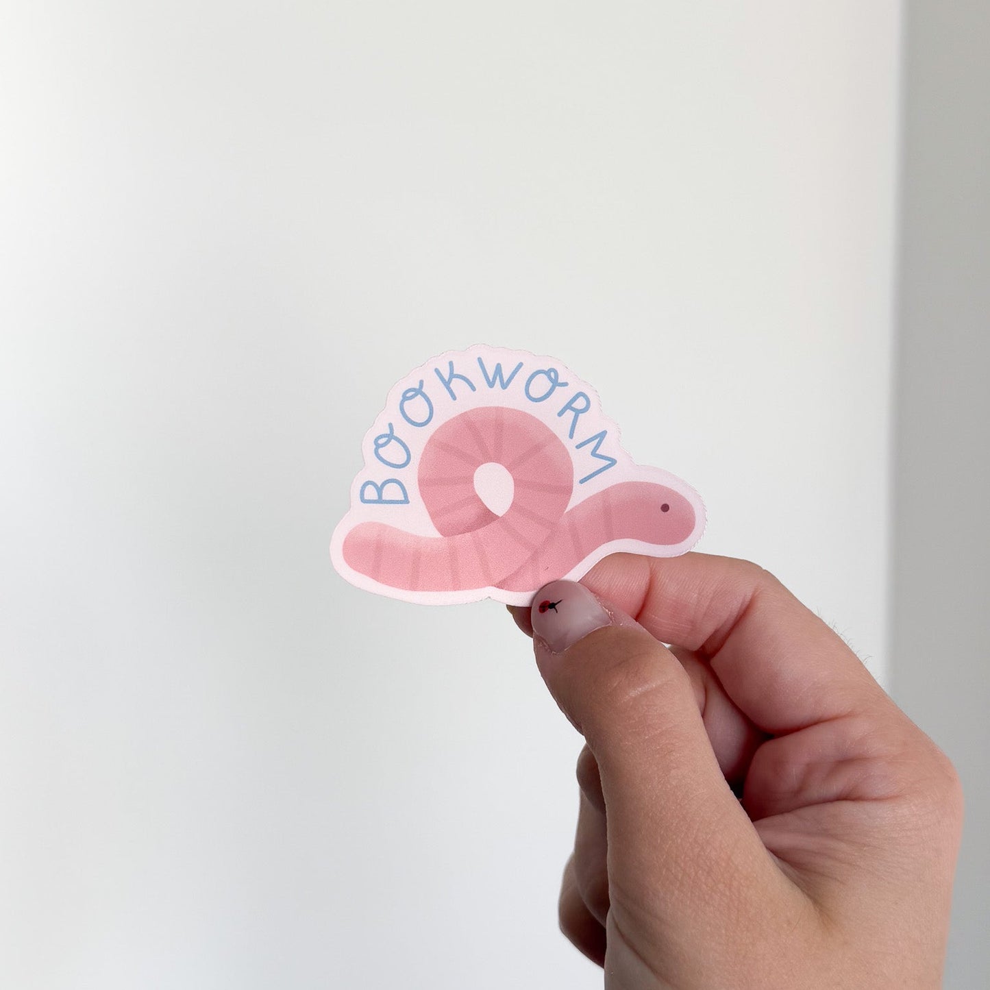 Book Worm Sticker