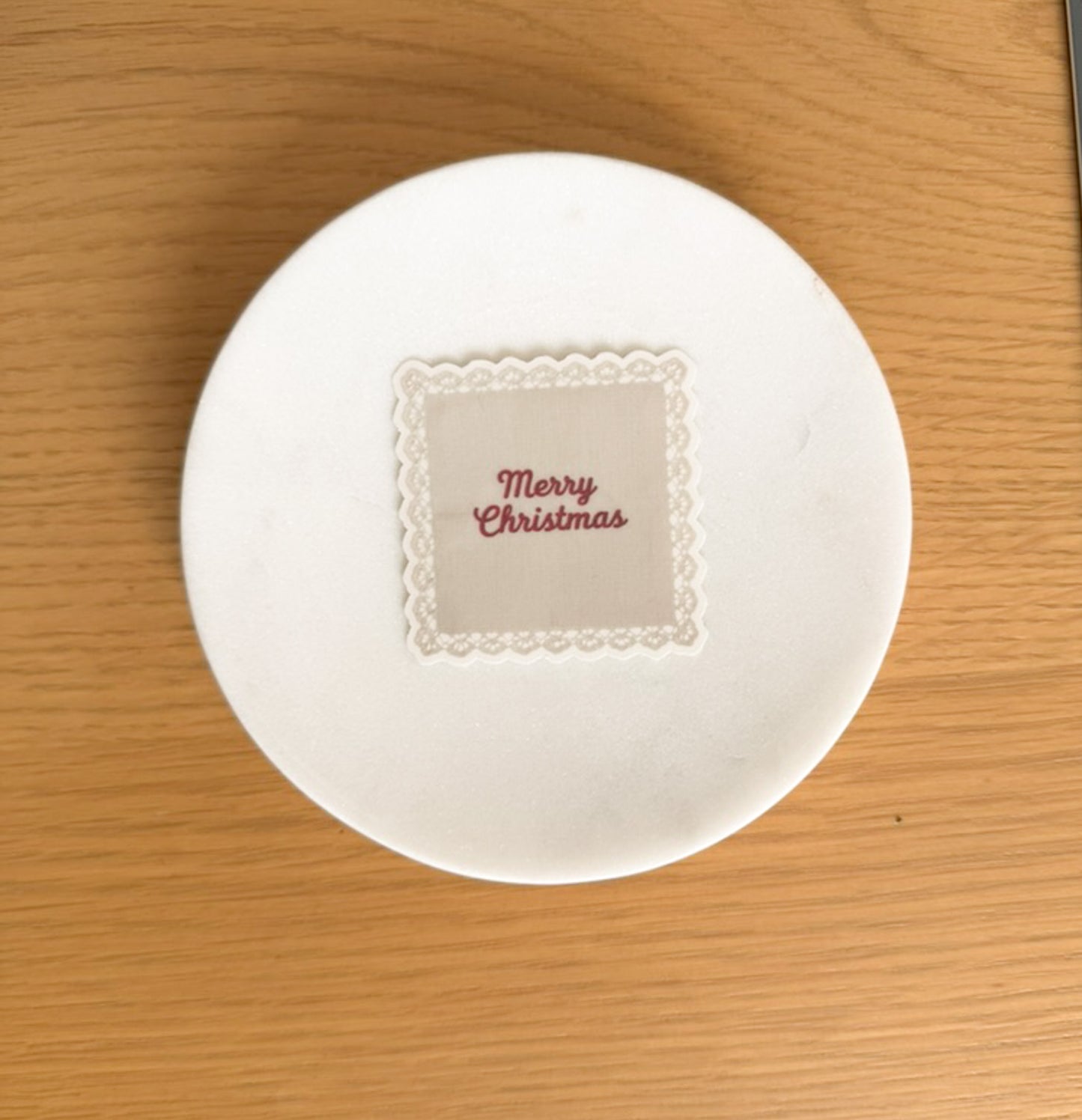 Christmas Doilies Stickers