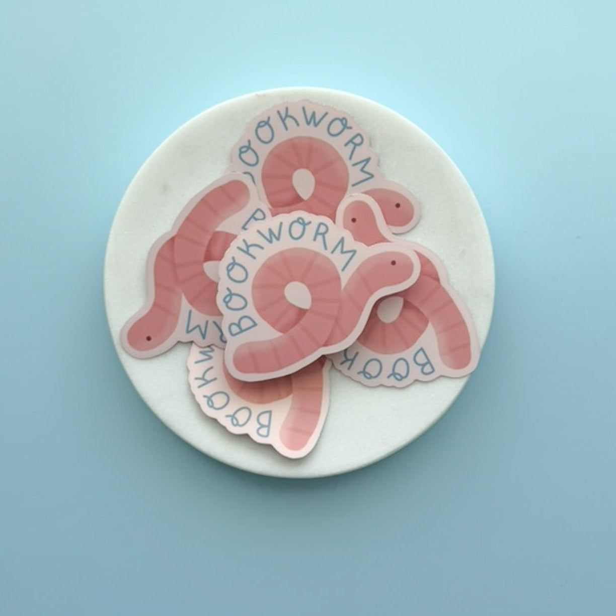 Book Worm Sticker