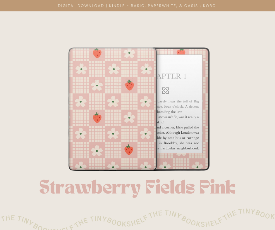 Strawberry Fields Pink Decal Art