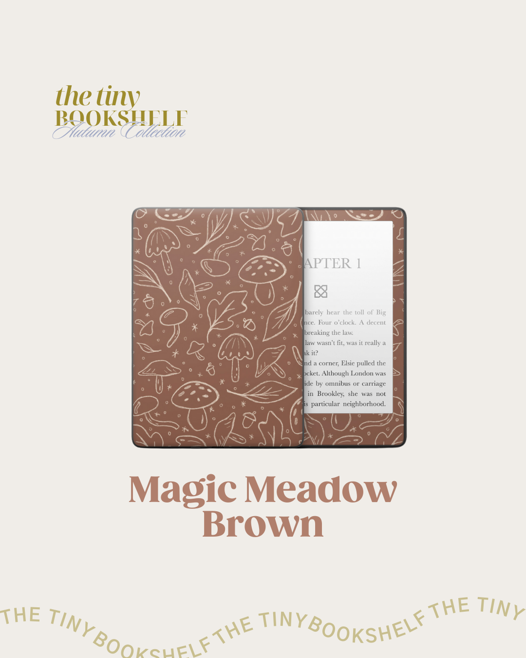 Magic Meadow Brown Decal Art