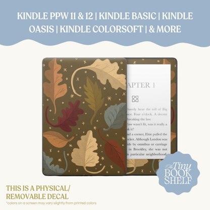 Physical Kindle & Kobo Decals | Oak & Bramble
