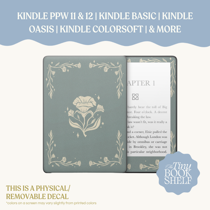 Physical Kindle & Kobo Decals | Garden Heirloom
