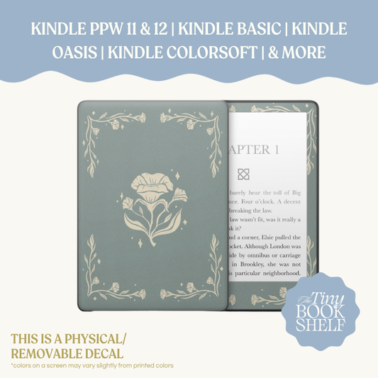 Physical Kindle & Kobo Decals | Garden Heirloom
