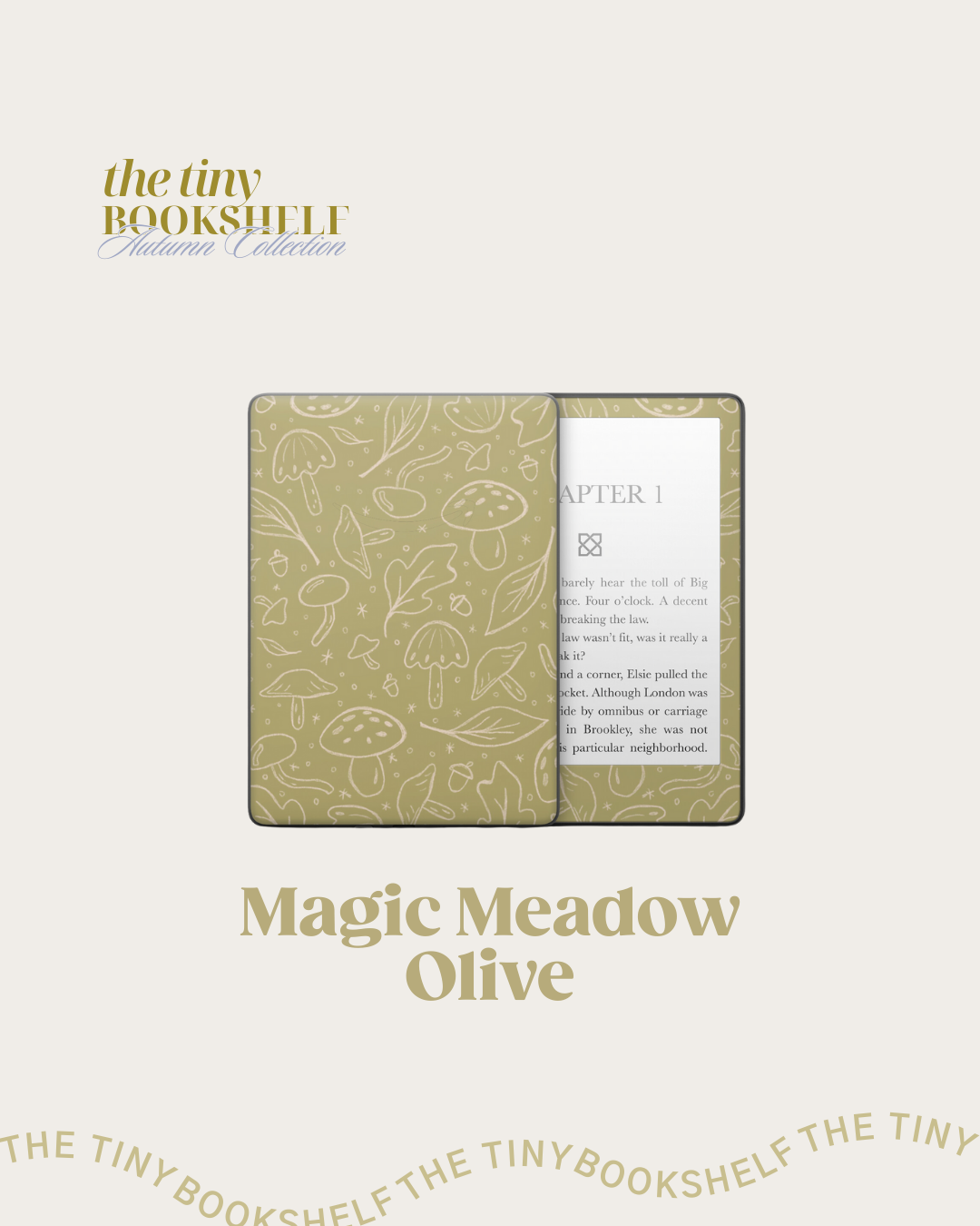 Magic Meadow Olive Decal Art