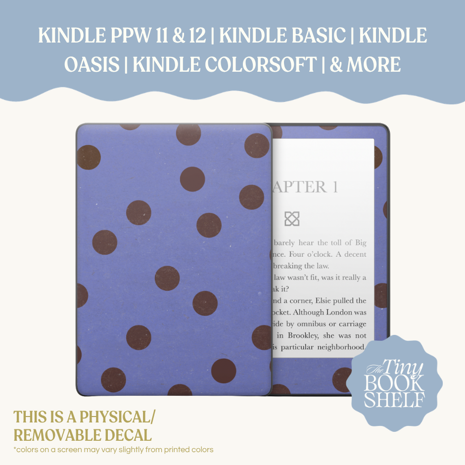 Physical Kindle & Kobo Decals | Moonlit
