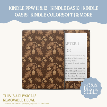 Physical Kindle & Kobo Decals | Enchanted Oak