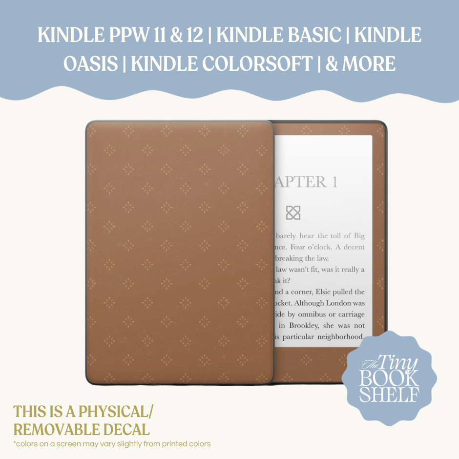 Physical Kindle & Kobo Decals | Hazelnut Vine