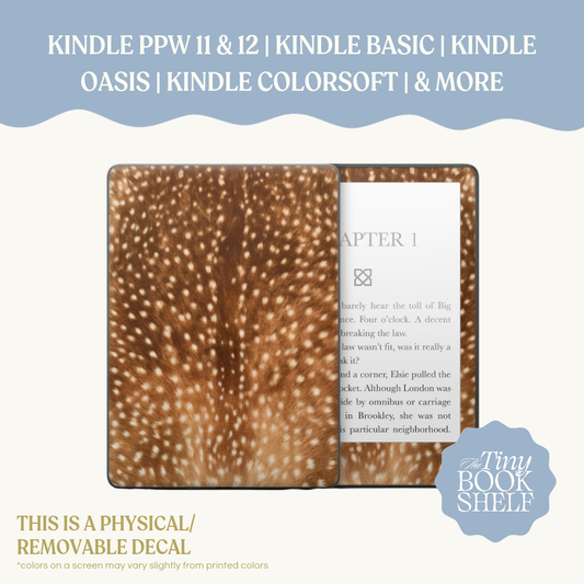 Physical Kindle & Kobo Decals | Fawn
