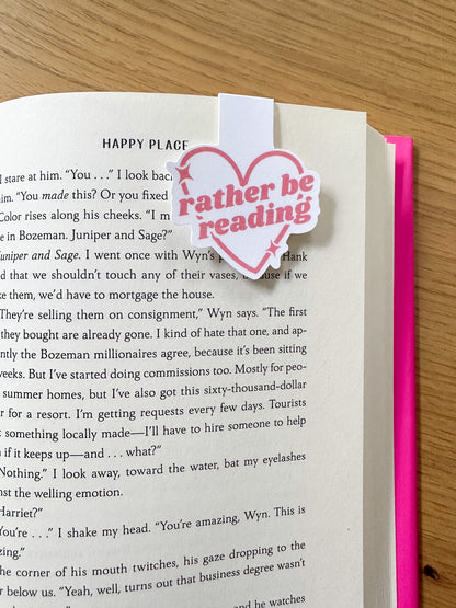 Rather Be Reading | Magnetic Bookmark