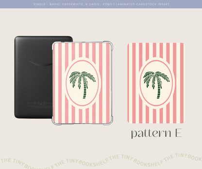 Resort Stripes Kindle Insert Cards