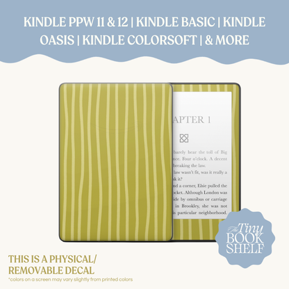 Physical Kindle & Kobo Decals | Lime Light