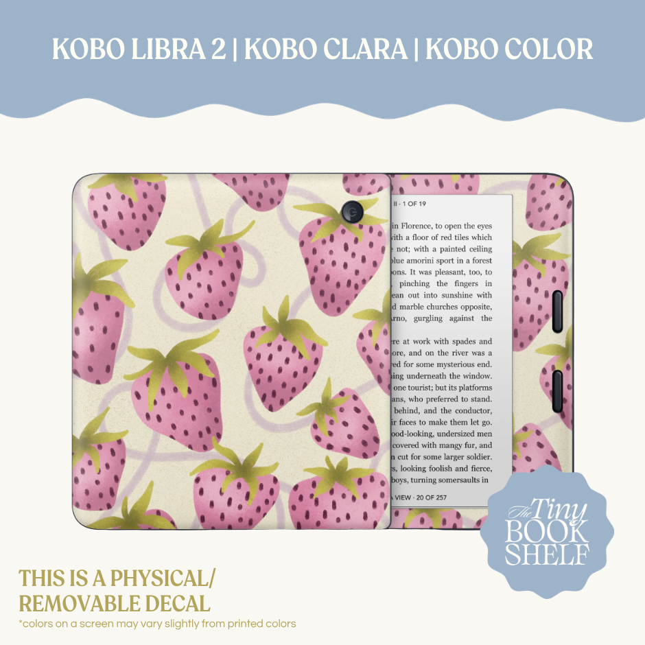 Physical Kindle & Kobo Decals | Wild Berries
