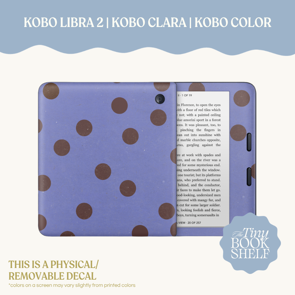 Physical Kindle & Kobo Decals | Moonlit