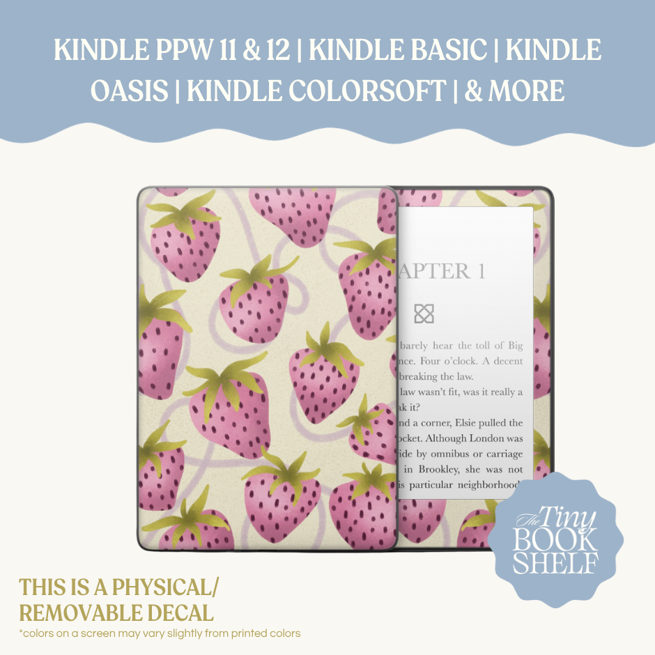 Physical Kindle & Kobo Decals | Wild Berries