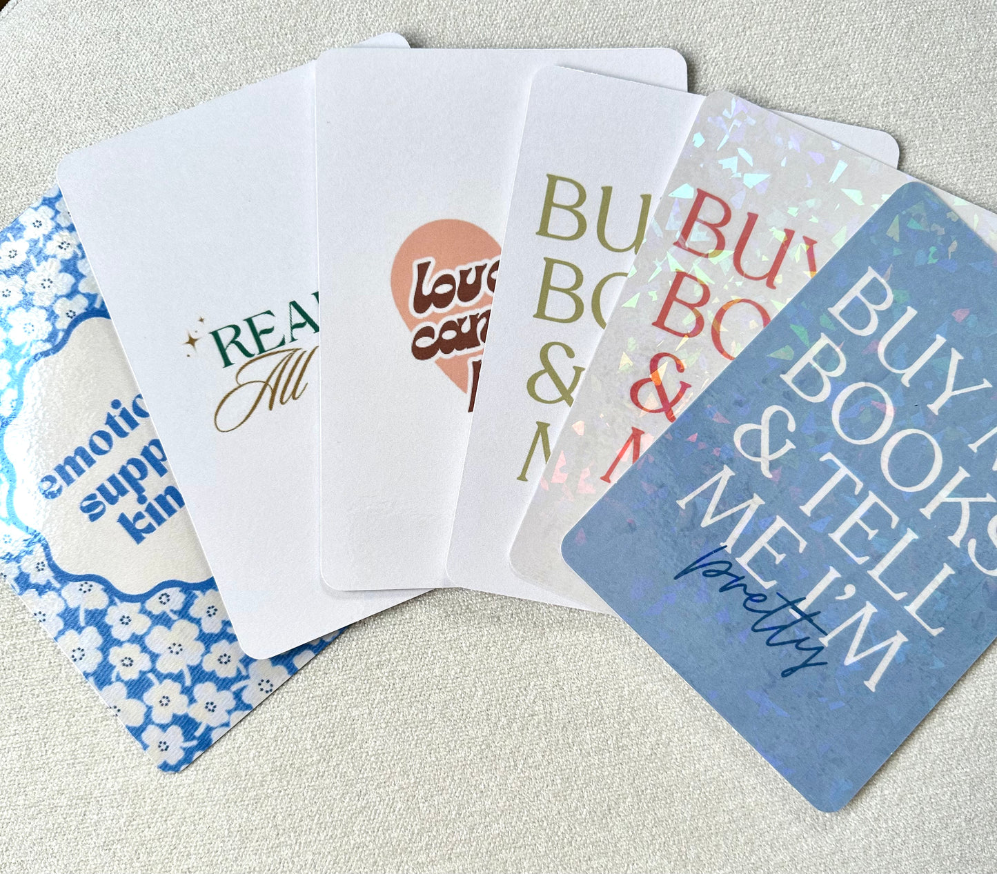 Bookish Kindle Insert Cards