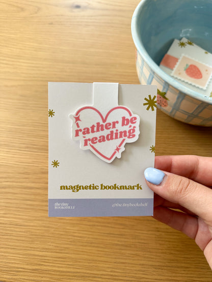 Rather Be Reading | Magnetic Bookmark