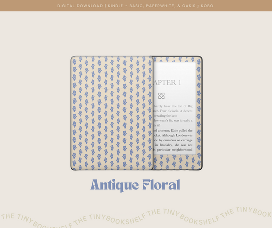 Antique Floral Decal Art