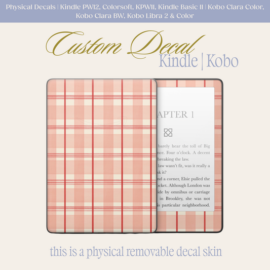 Check, Please! | Physical Kindle & Kobo Decals
