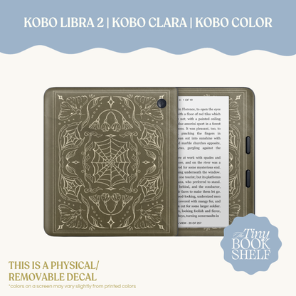 Physical Kindle & Kobo Decals | Poison Garden