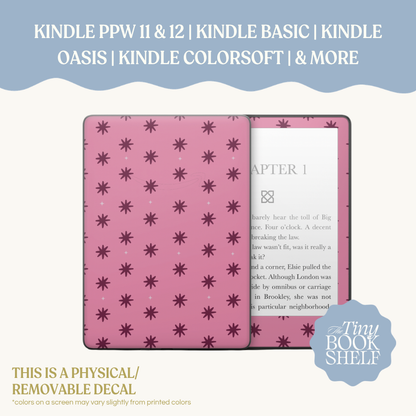 Physical Kindle & Kobo Decals | Petal Pop
