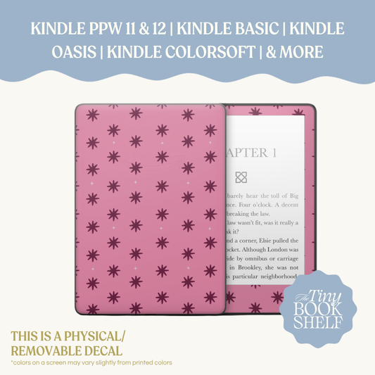 Physical Kindle & Kobo Decals | Petal Pop