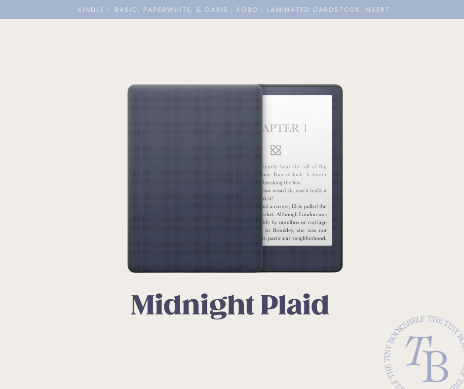 Midnight Plaid Decal Art | Digital Download