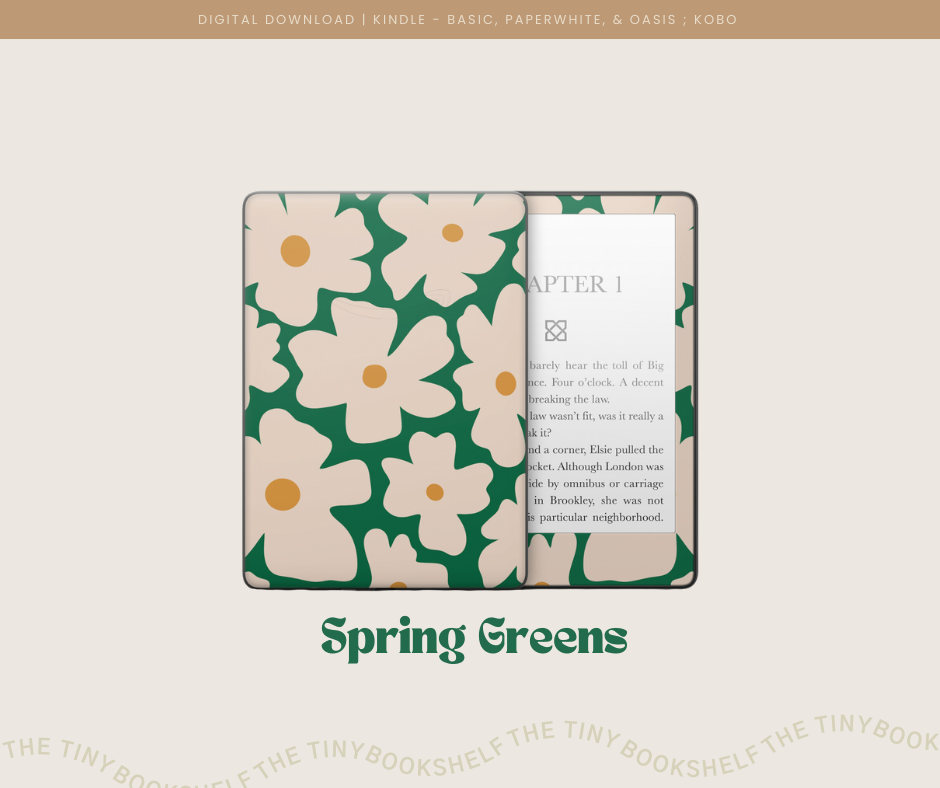 Spring Greens Decal Art