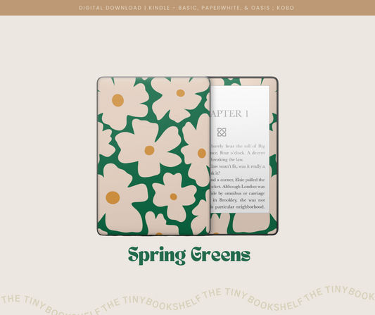 Spring Greens Decal Art