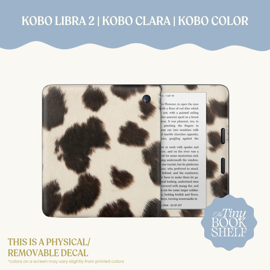 Physical Kindle & Kobo Decals | Truffle