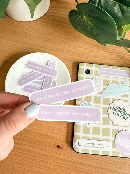 Can I Bring My Kindle/Kobo Sticker