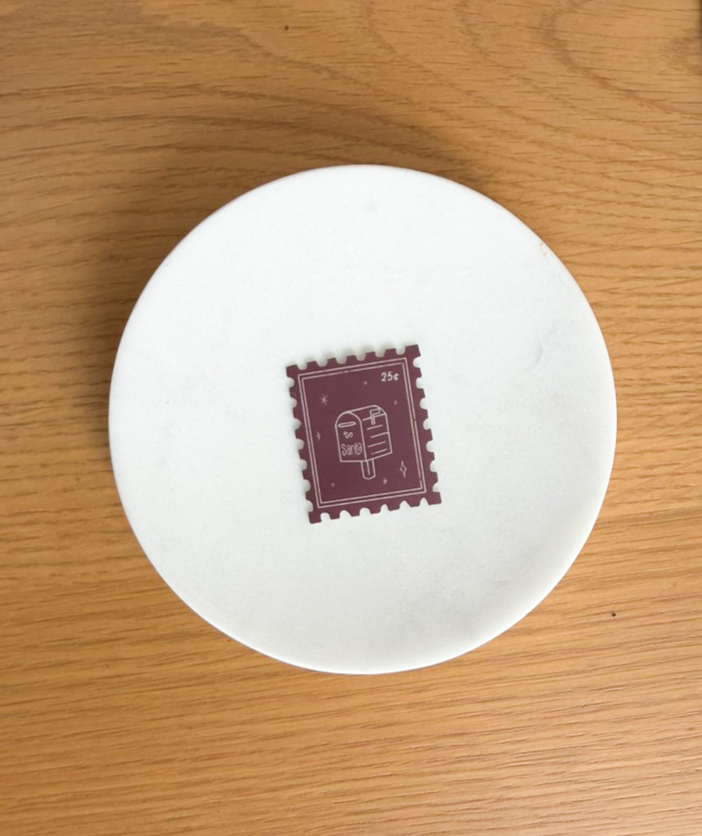 Holiday Postage Stamp Stickers